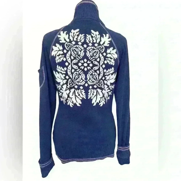 Athleta Cotton Blend Cardigan Jacket Zip Coat. Size XS, Runs Big Will Fit Small - Picture 6 of 9